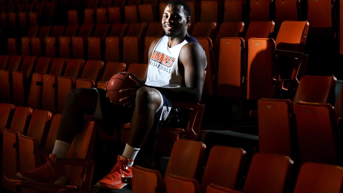 Stacy Davis, a 6-foot-6 forward, has helped Pepperdine improve slowly but surely the last few seasons.