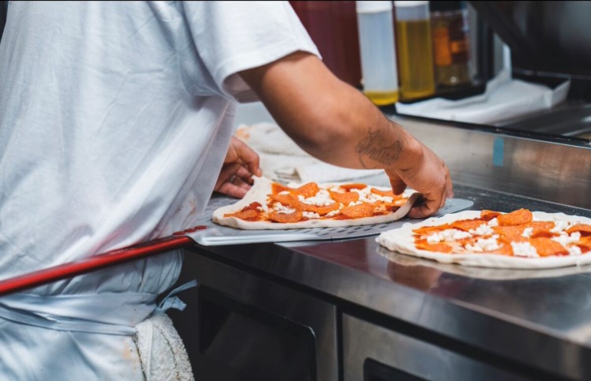 Naples-style pizzas are prepared at newly opened Del Lusso Napoletana Pizzeria in Carlsbad.