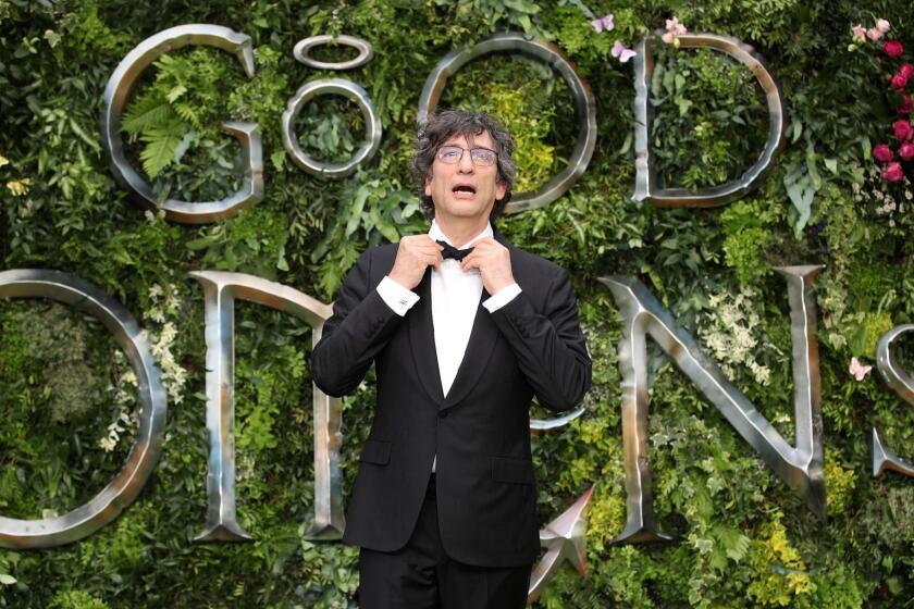 LONDON, ENGLAND - MAY 28: Neil Gaiman attends the Global premiere of Amazon Original "Good Omens" at Odeon Luxe Leicester Square on May 28, 2019 in London, England. (Photo by Mike Marsland/WireImage) ** OUTS - ELSENT, FPG, CM - OUTS * NM, PH, VA if sourced by CT, LA or MoD **