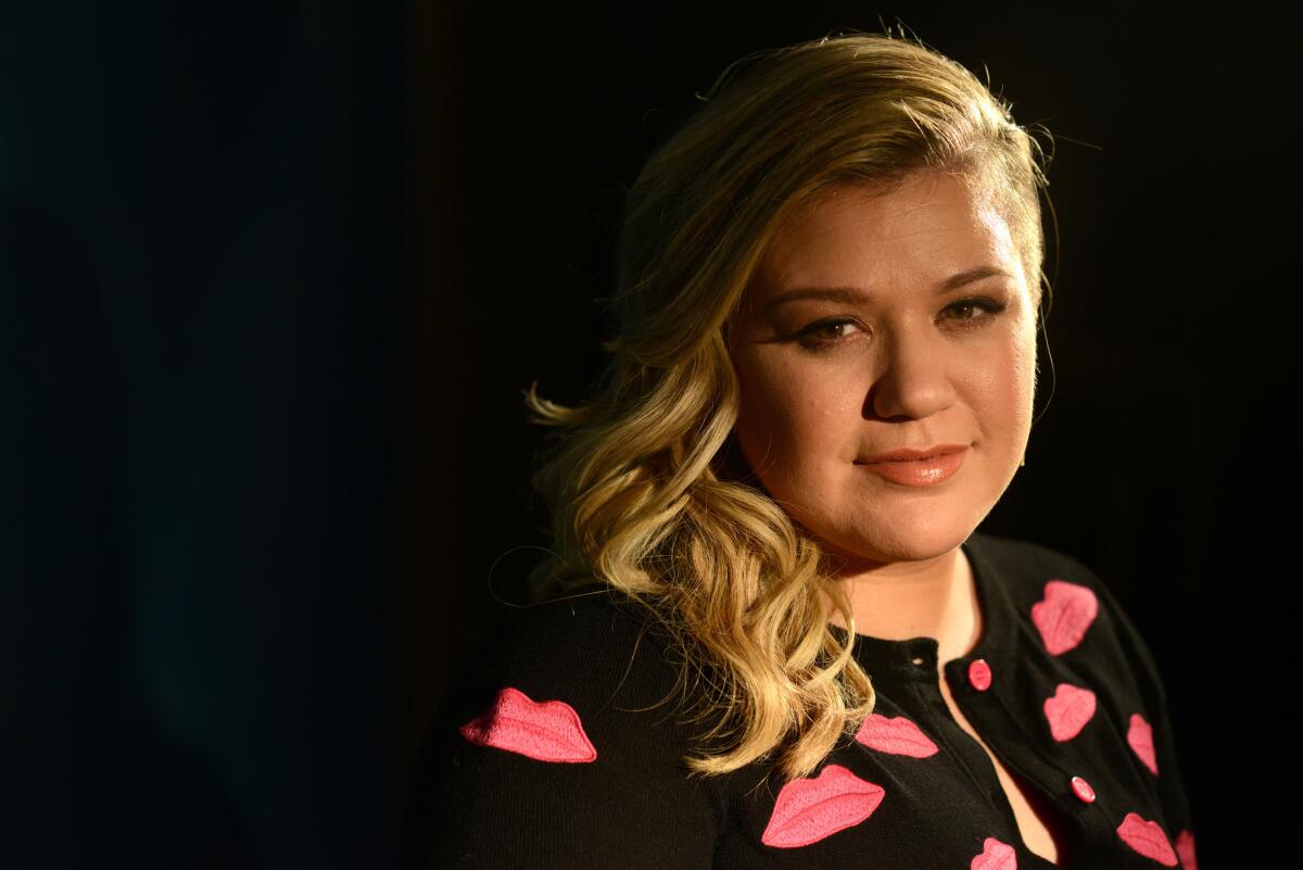 Singer Kelly Clarkson in the Park Hyatt New York Hotel in Manhattan, NY.