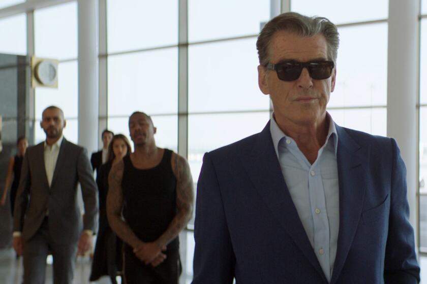 Pierce Brosnan as Richard Pace in the action film, THE MISFITS, The Avenue release. Photo courtesy of The Avenue. 