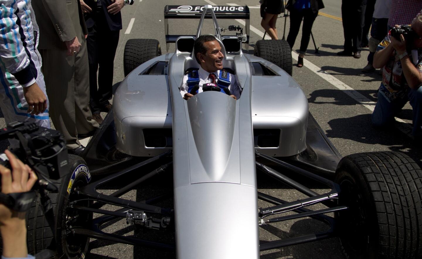 Formula E car