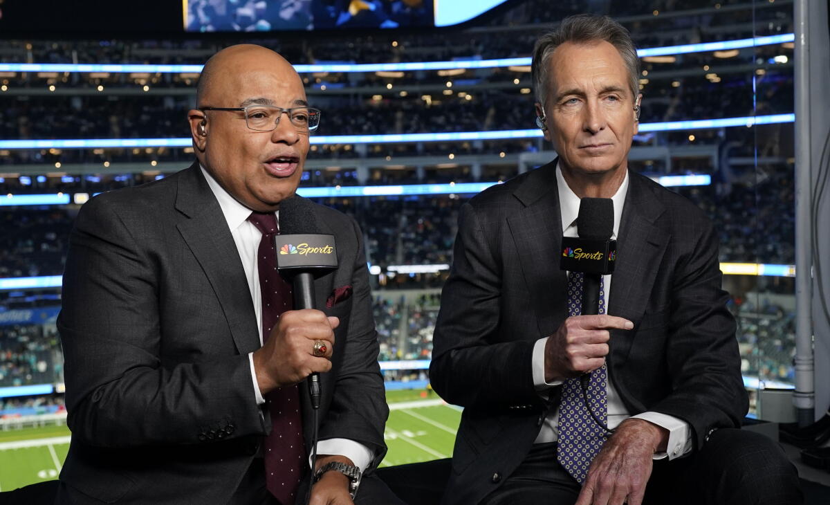 Football Color Commentator Mike Tirico says Lions' win over Chiefs 'has an asterisk' - Los Angeles ...