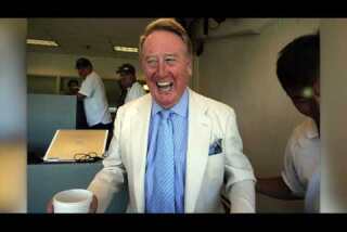 Bill Plaschke: Will Vin Scully enter a 67th season?