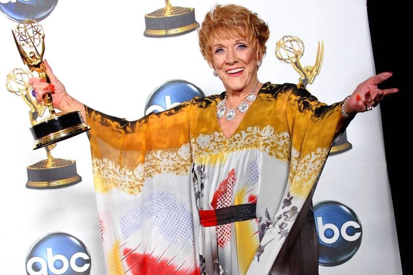 Jeanne Cooper won an Emmy in 2008 for best actress in a drama series. She played grande dame Katherine Chancellor for nearly four decades on the CBS soap opera "The Young and the Restless."
