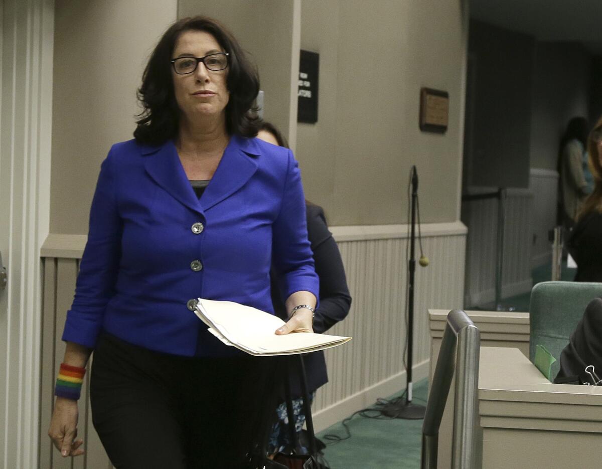 Christine Pelosi, chair of the California Democratic Party's Women's Caucus, is calling for immediate reforms in the party.
