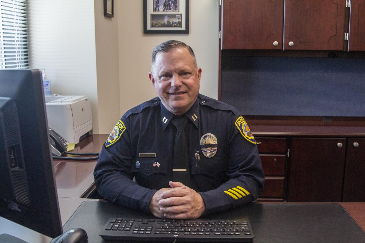 New La Mesa Police Chief Ray Sweeney
