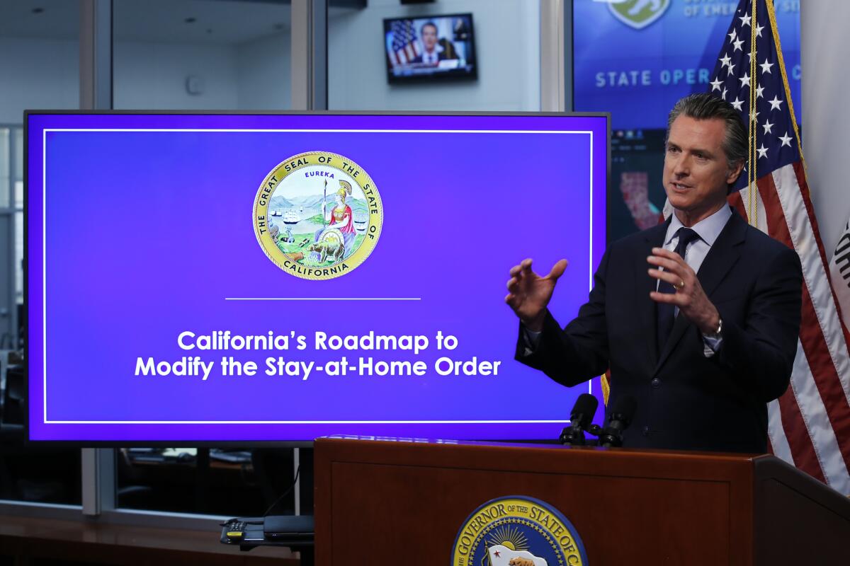 California Governor Gavin Newsom