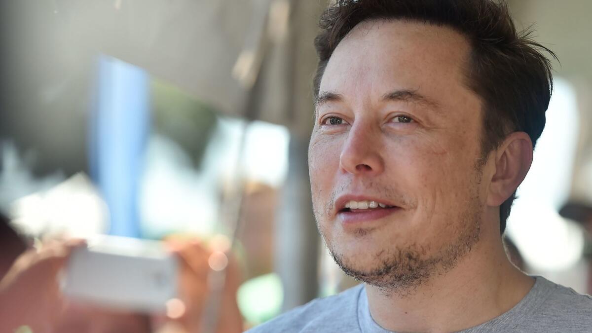 Tesla Chief Executive Elon Musk