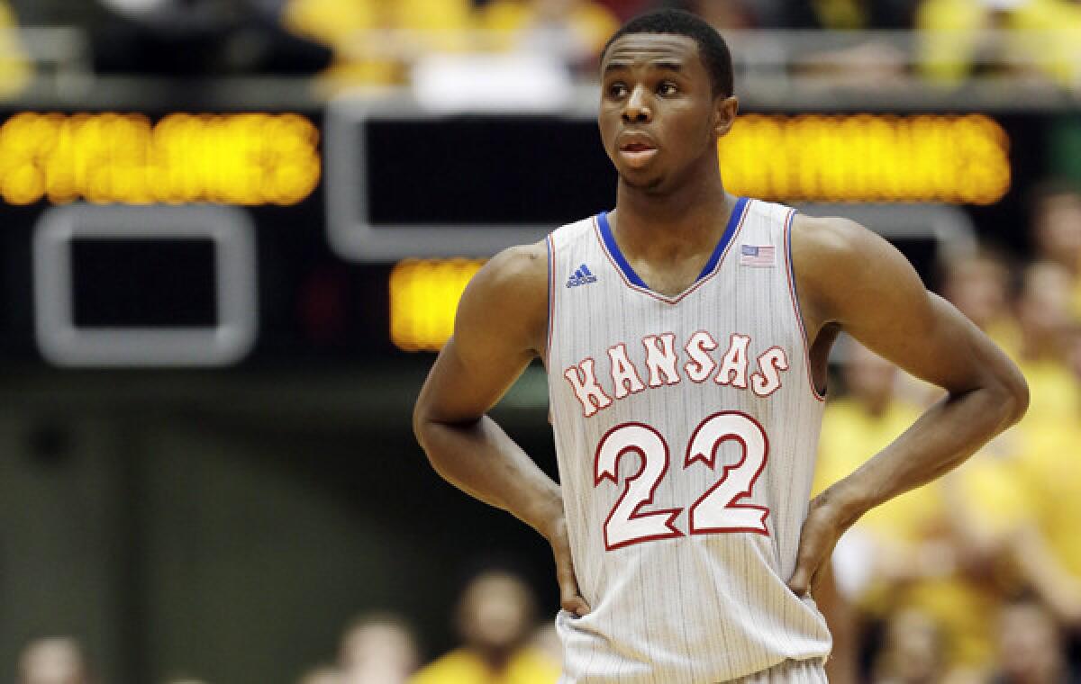 Kansas guard Andrew Wiggins, who was once considered primed for NBA stardom, is no longer seen as a sure-bet franchise savior.