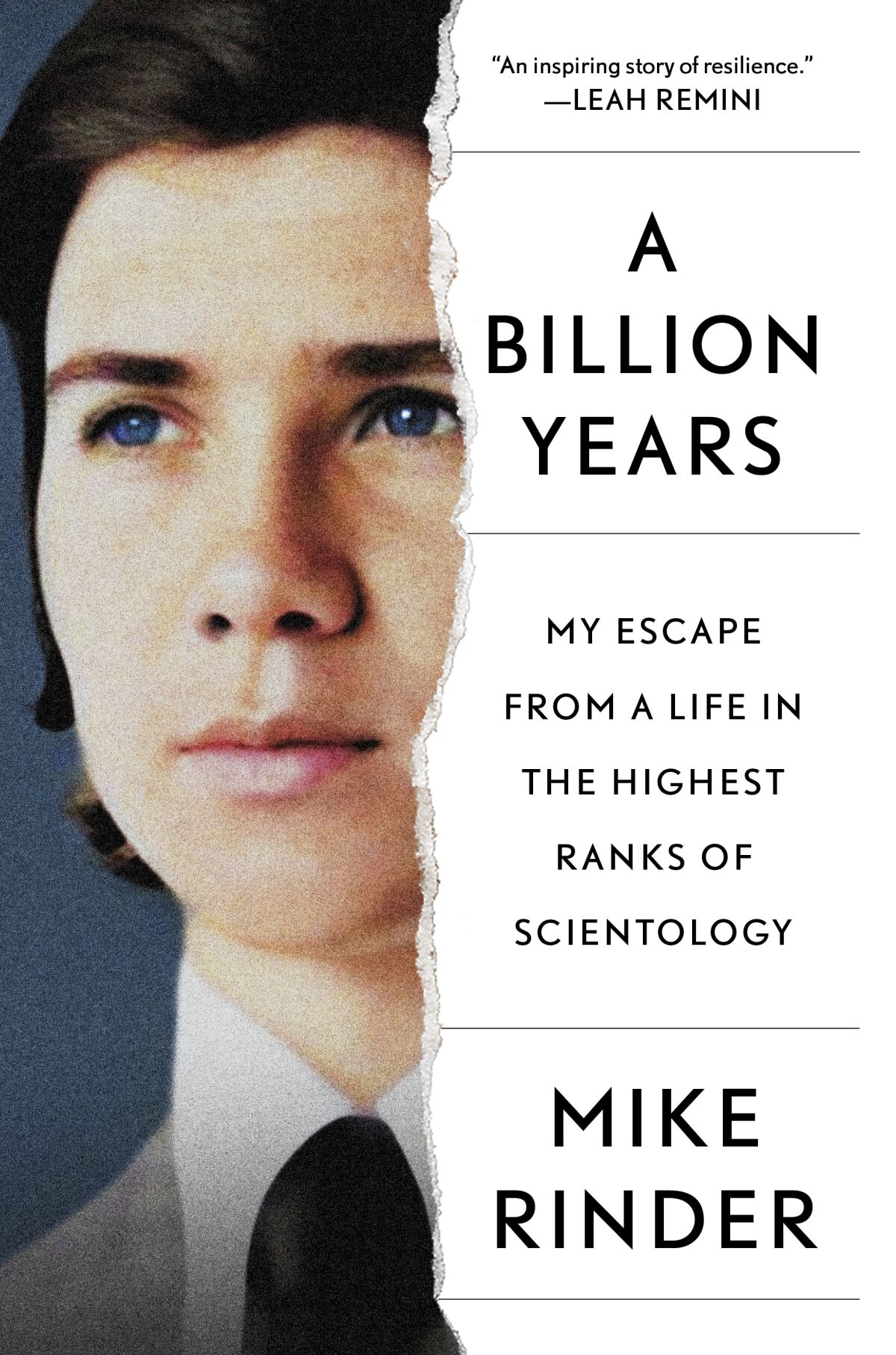 This image released by Gallery Books shows "A Billion Years: My Escape From a Life in the Highest Ranks of Scientology." (Gallery Books via AP)