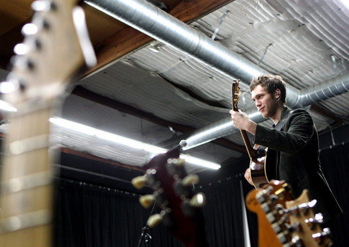 Phillip Phillips' debut single gets an Olympics boost.