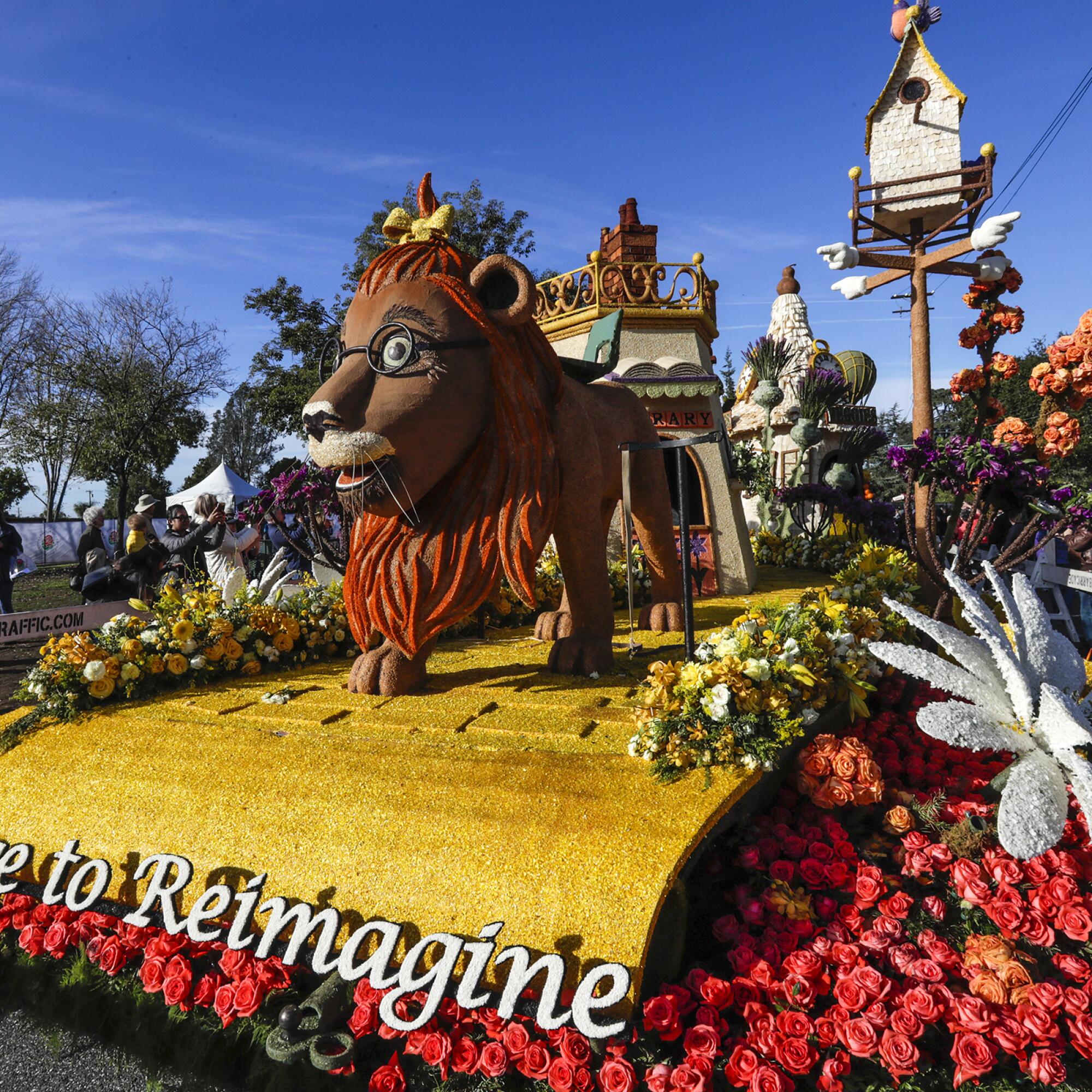 The Tournament of Roses is an iconic parade in Pasadena