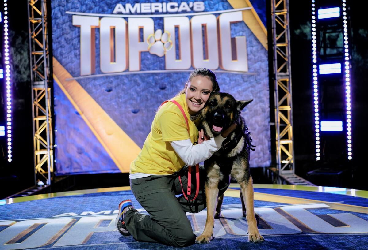 Aolanis Fonseca, of La Mesa, and her dog, Saint, competed on the 2021 Season 2 premiere of A&E's "America's Top Dog."