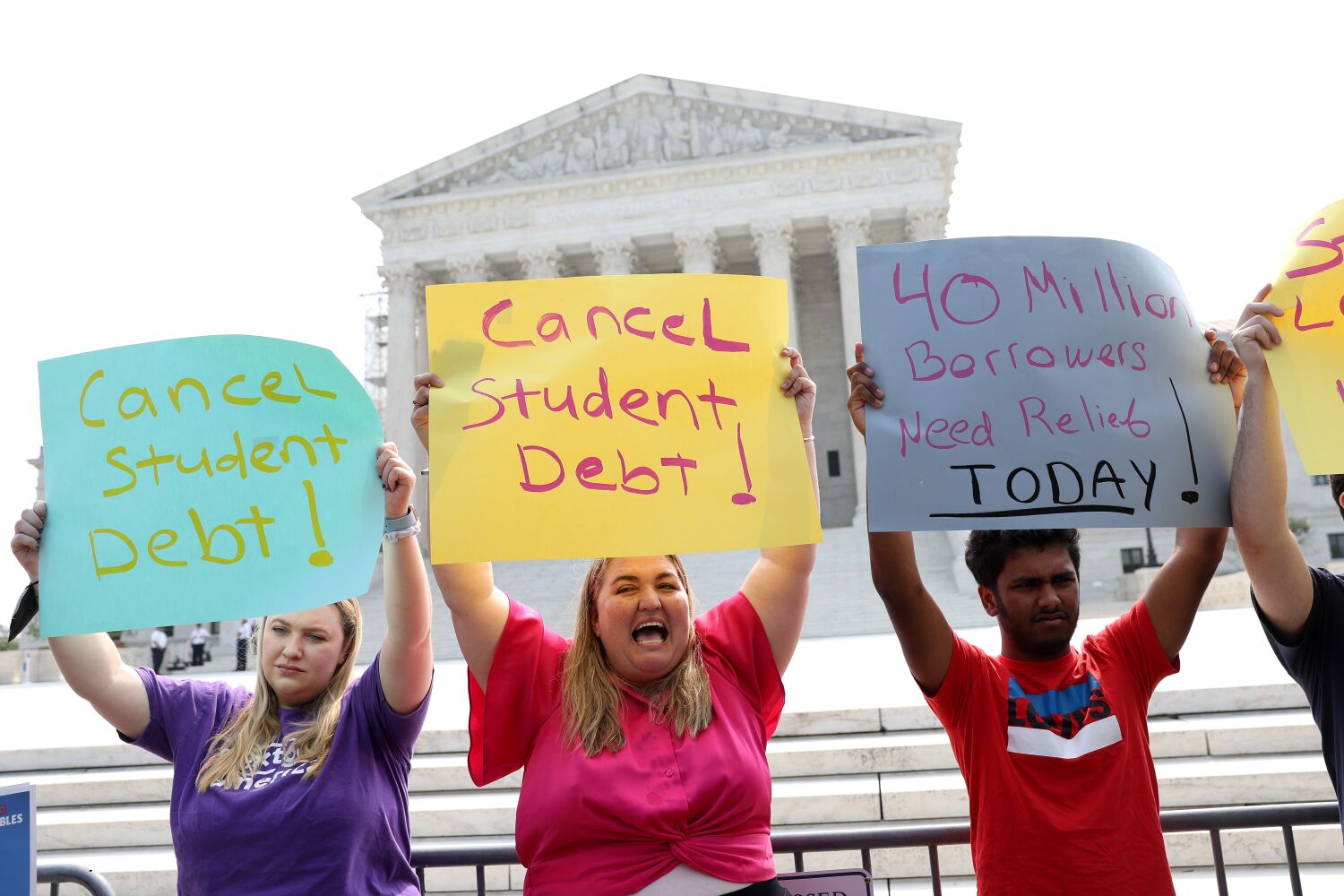 Supreme Court strikes down Biden's plan to forgive millions of student loans