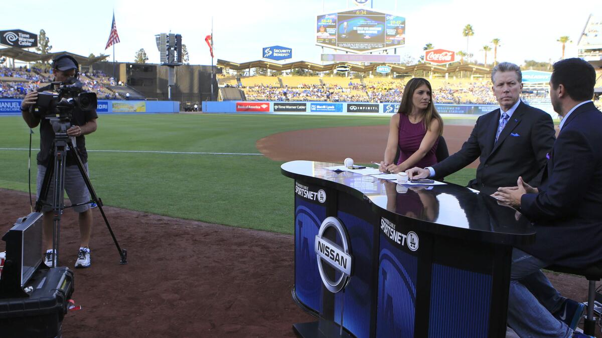 SportsNet LA will broadcast 16 spring games for the Dodgers, down from 31 in 2014.