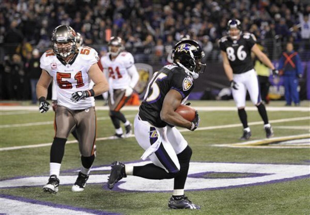 Finally, Ravens were a second-half team against Tampa Bay - The San Diego  Union-Tribune