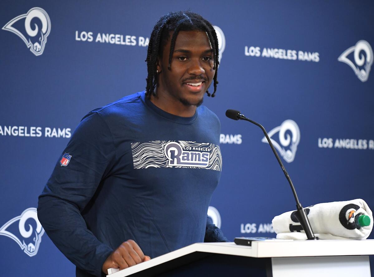 Rookies from L.A. make a big jump in the NFL - Los Angeles Times