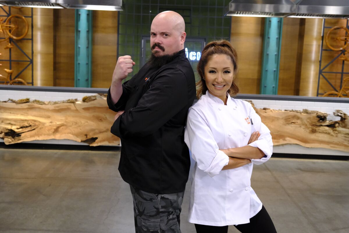 Carmel Valley's Zuliya Khawaja was teamed up with Isaac Toups on "Top Chef Amateurs."