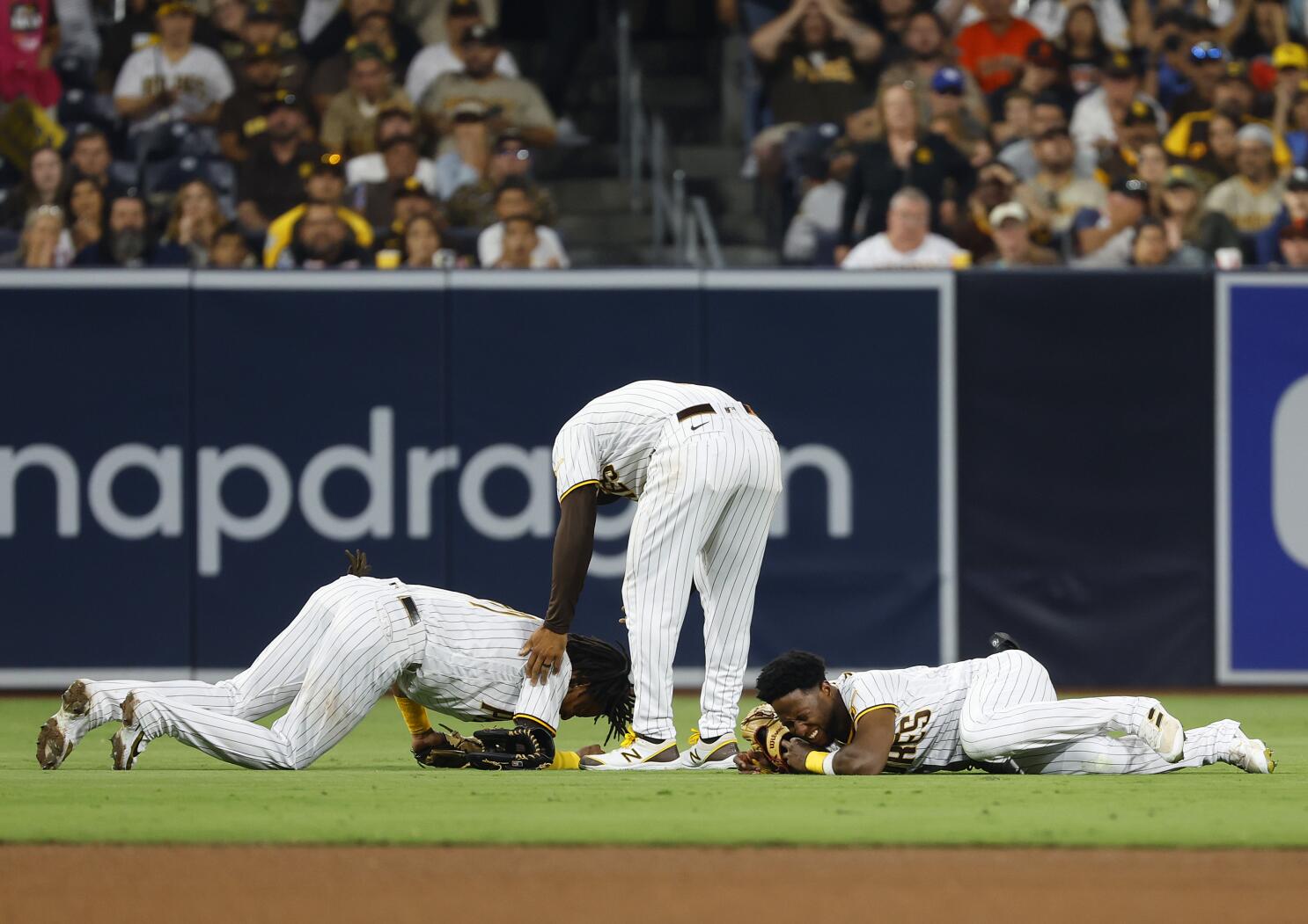 Profar collapses after collision; Padres beat Giants in 10 - The