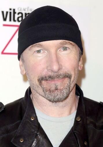 U2 guitarist the Edge attends the premiere of "Nice Guy Johnny."