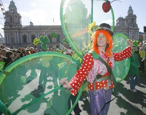 St. Patrick's Day in Belfast, Northern Ireland