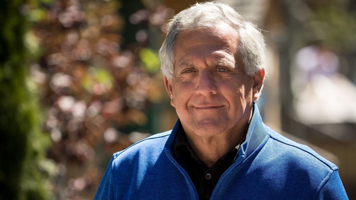 CBS chief Leslie Moonves said the television network is "operating from a position of great strength."
