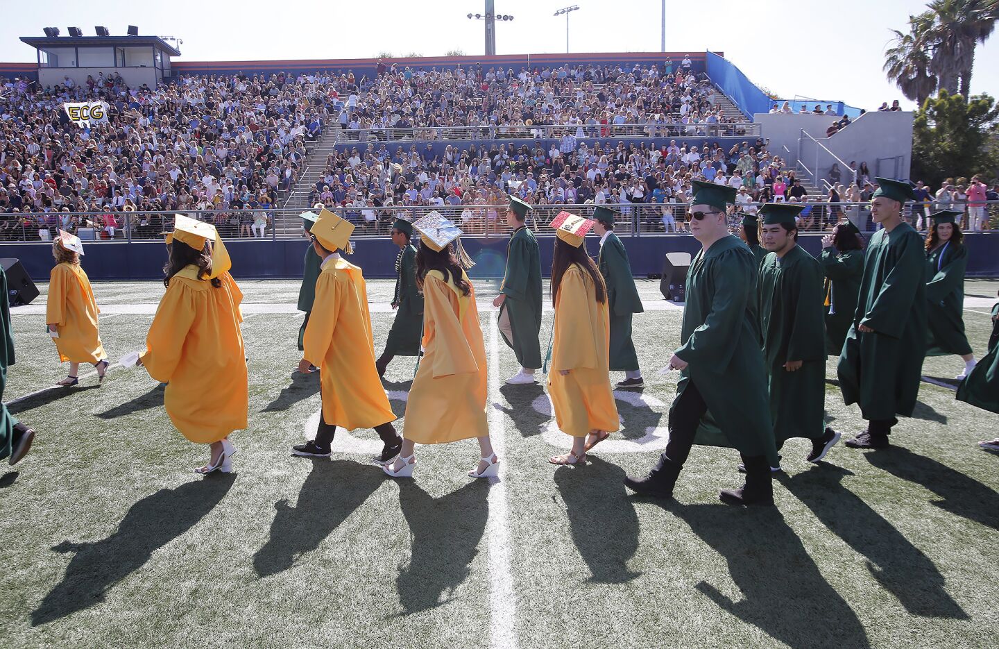 Photo Gallery Edison High School graduation ceremony Los Angeles Times