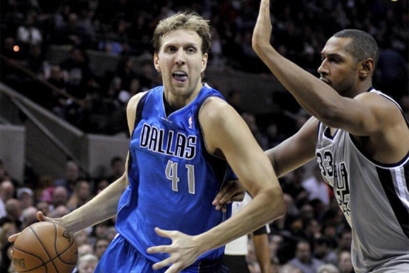 Dirk Nowitzki says: "I was always a huge fan of Kobe."