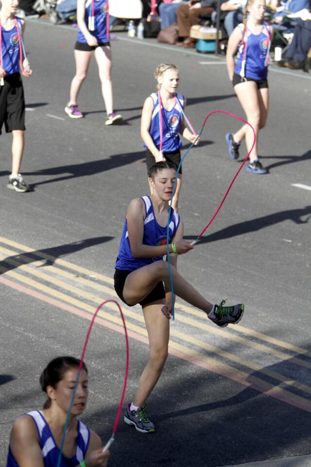 Members of the USA Jump Rose