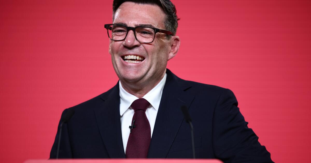 Le chef du parti travailliste britannique Andy Burnham promet de redonner espoir
