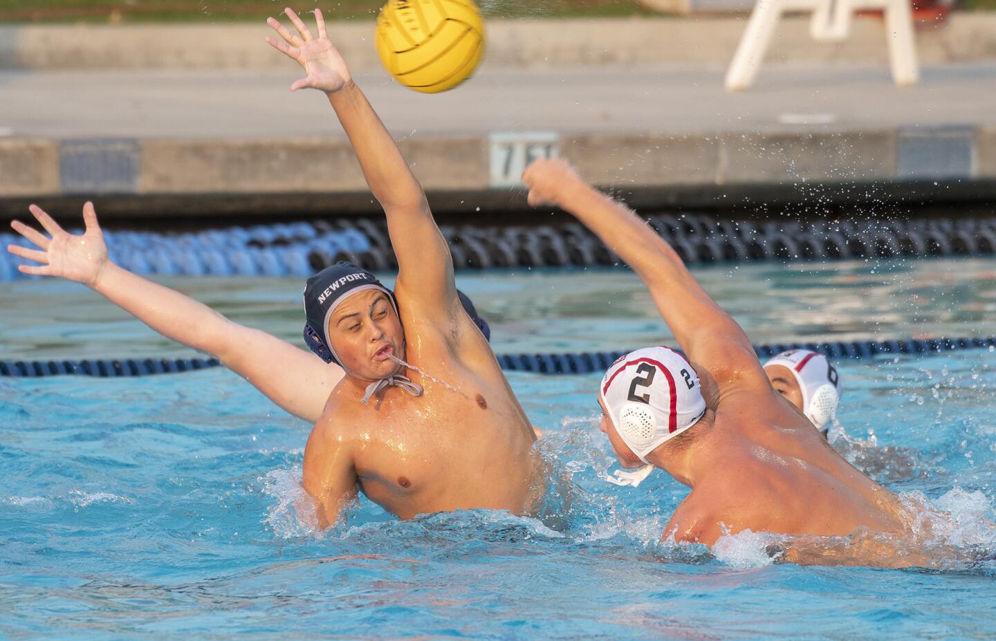 Photo Gallery: Newport Harbor vs. Harvard-Westlake in boys' water polo