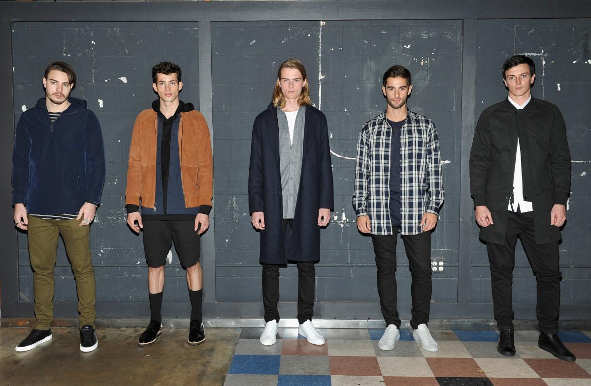 The looks of Superism, a new upscale contemporary menswear line. The line's Ben Yang says the collection is for "the grown man who maybe doesn't want to wear a suit every day."