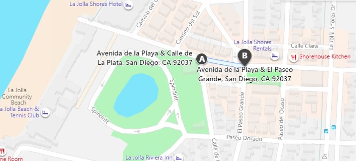 Avenida de la Playa between El Paseo Grande and Calle de la Plata will be closed to allow outdoor dining July 22 to Sept. 27.