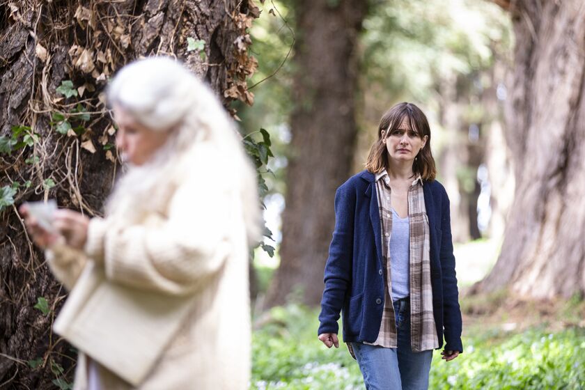 From left, Robyn Nevin as Edna and Emily Mortimer as Kay in Natalie Erika James' "Relic," an IFC Midnight release.