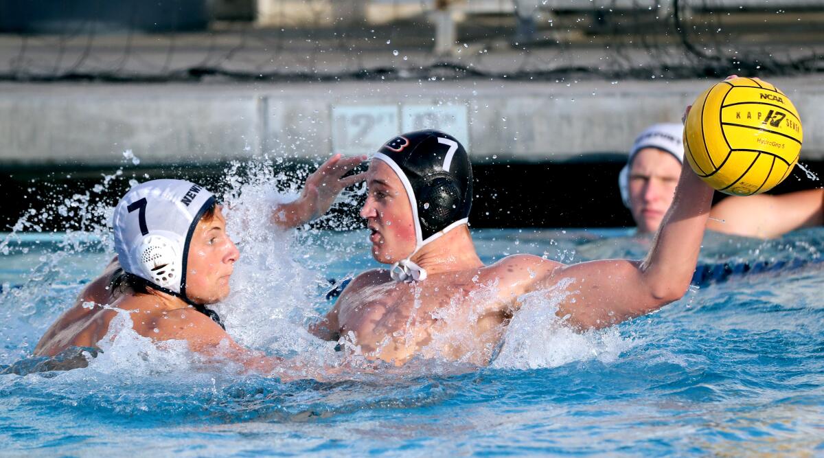 Zach Bettino, shown playing against Newport Harbor in March 2021.
