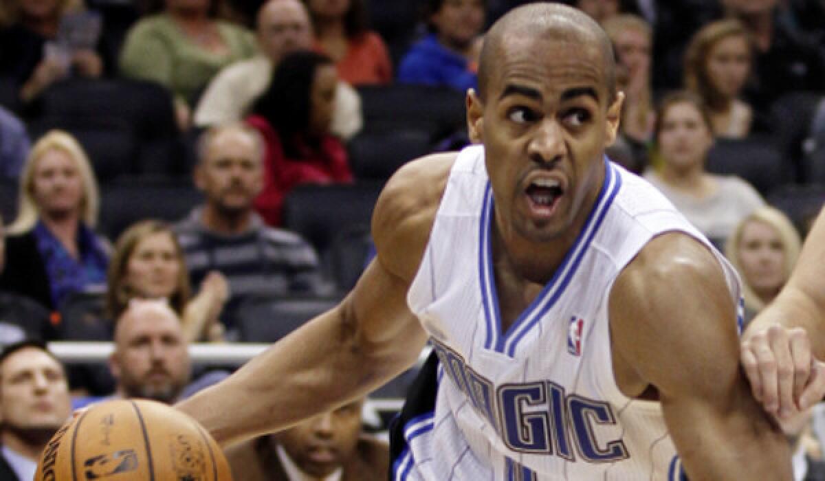 Orlando forward Arron Afflalo is second on the Magic with 14.7 points a game.