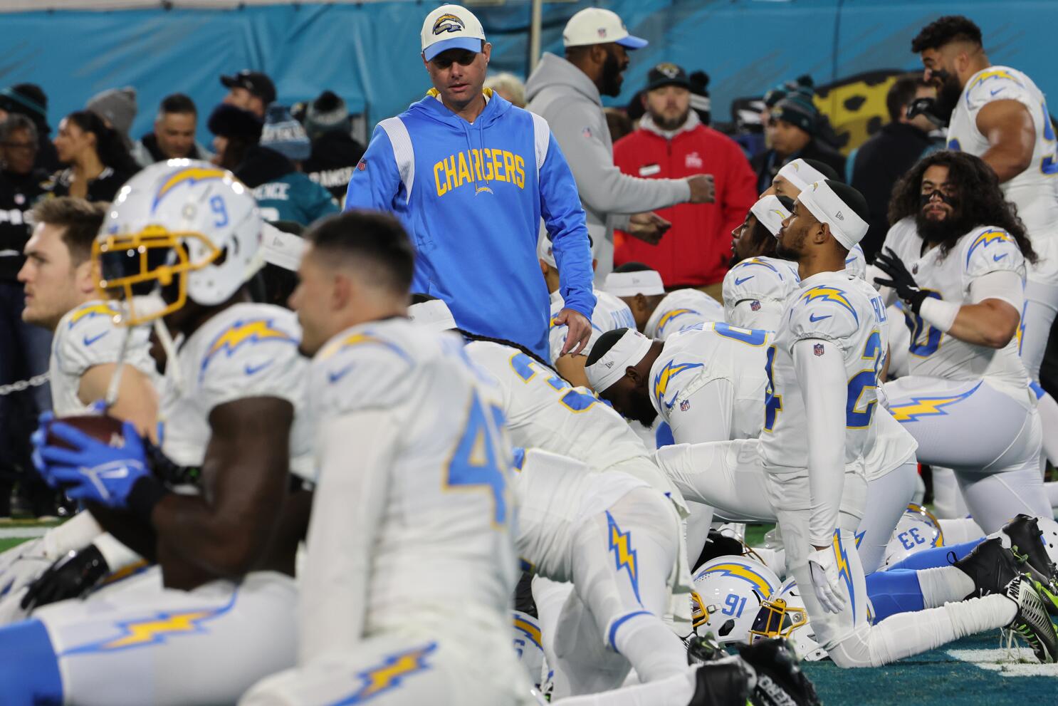Los Angels Chargers playoff gear and apparel 2022-23