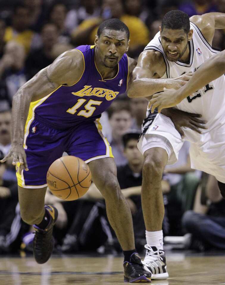 Tim Duncan, Metta World Peace