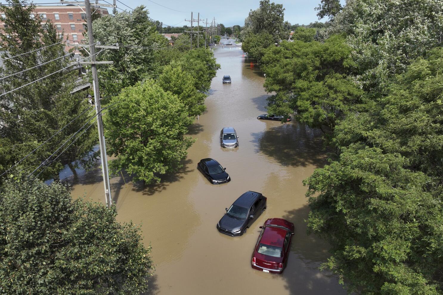 Gale-force winds and floods strike Northern Europe. At least 1