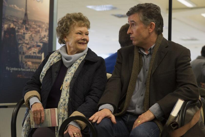 "Philomena," starring Judi Dench and Steve Coogan, was nominated for the USC Libraries Scripter Award, which honors not only the screenwriter but the author of the work on which it was based.