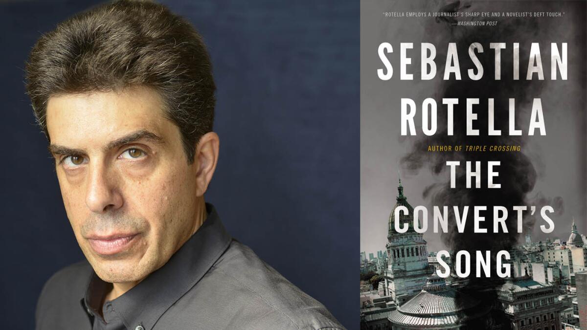 Cover of the book "The Convert's Song" by Sebastian Rotella.