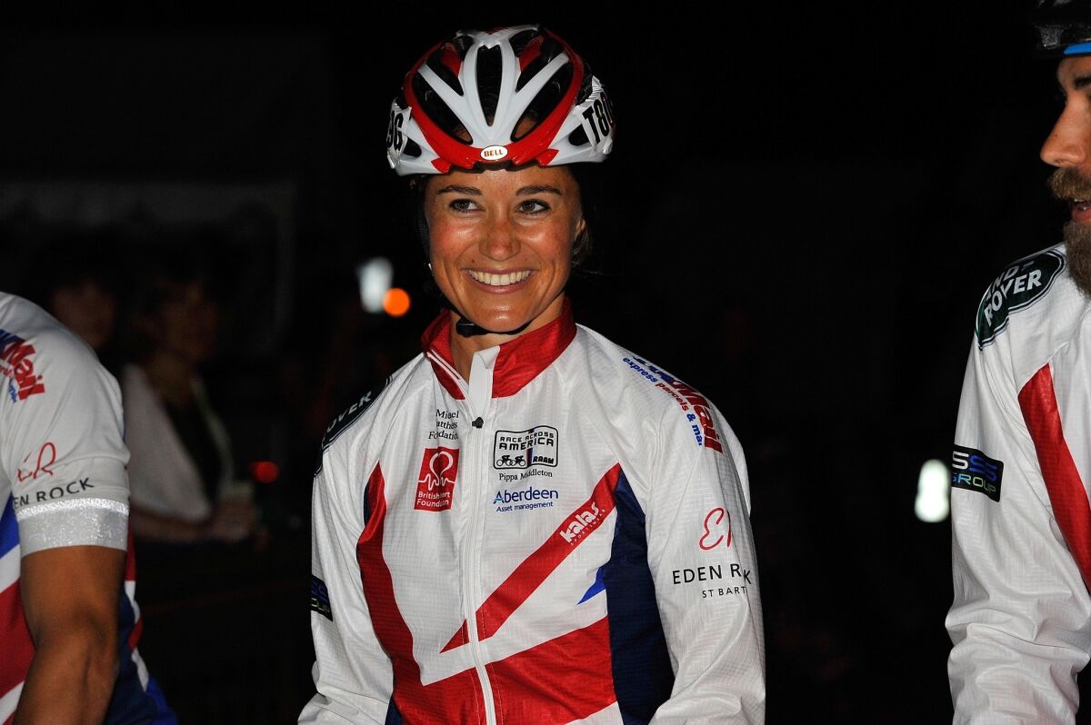 Pippa Middleton recently biked across America, but Matt Lauer had to fly to London for her first ever TV interview.