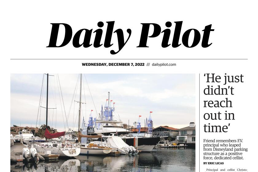Dec. 7, 2022 Daily Pilot cover