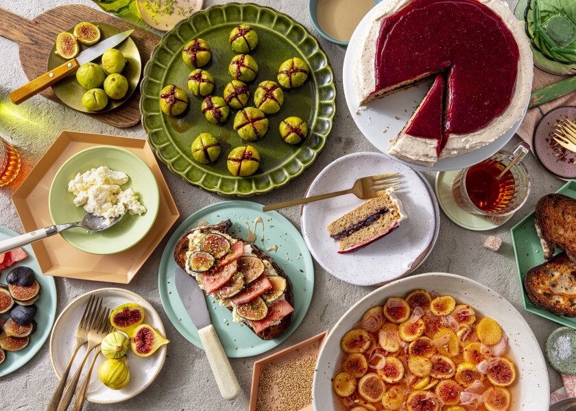 A variety of Ben Mims fig recipes.