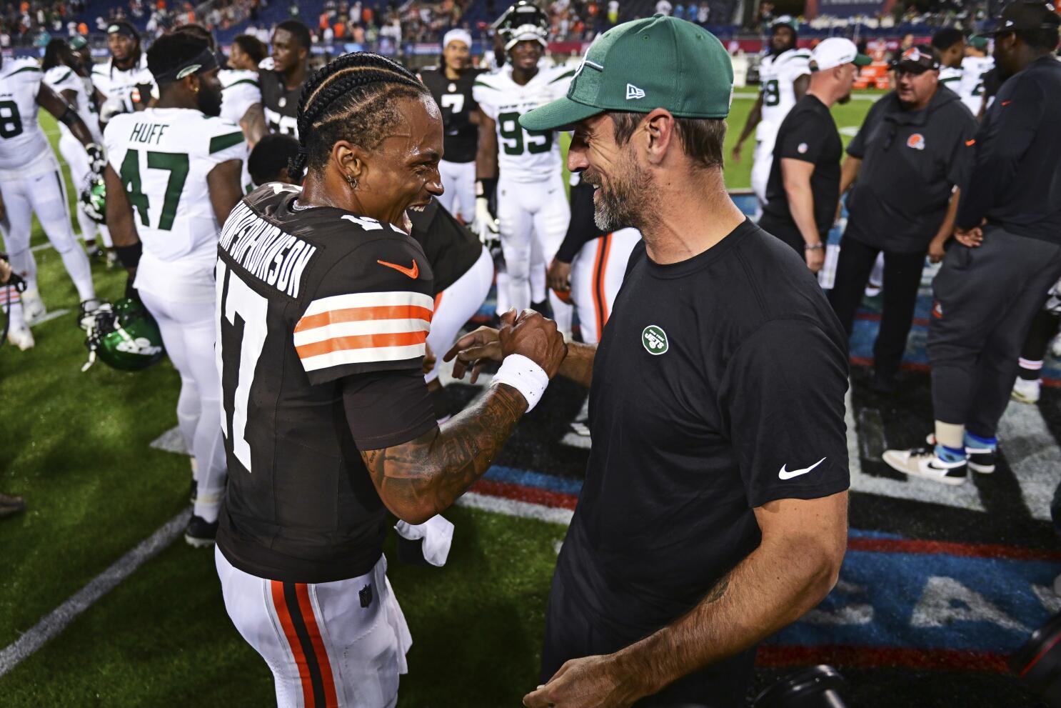 Browns rally for 21-16 win over Jets in Hall of Fame game