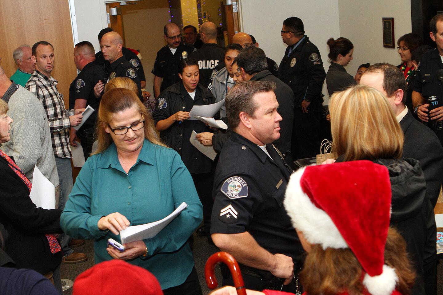 Photo Gallery: Glendale Police Officer's Association's Cops for Kids Christmas deliveries