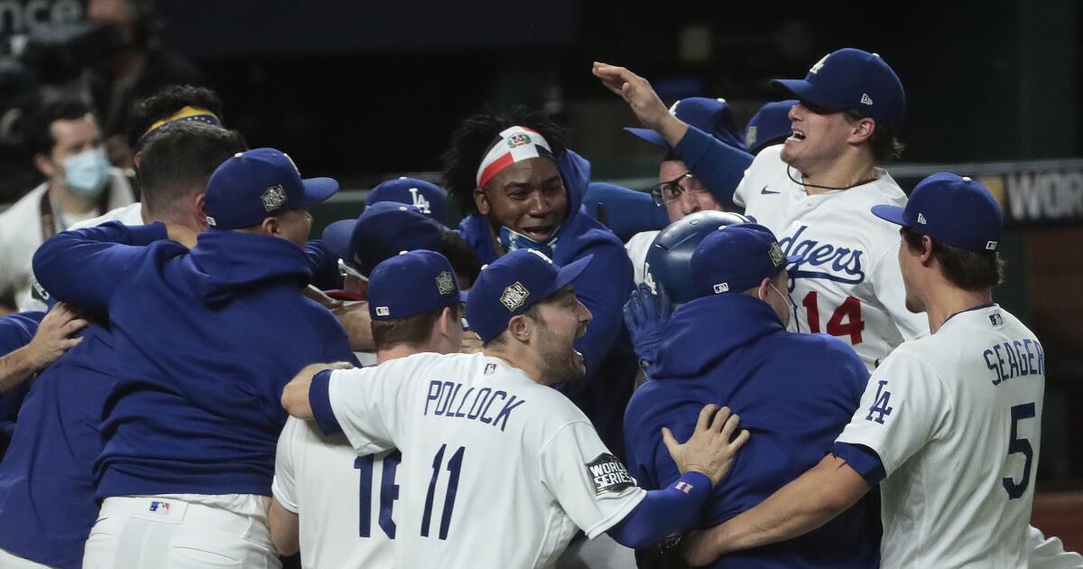 The Dodgers have the World Series win they've dreamed about for 29