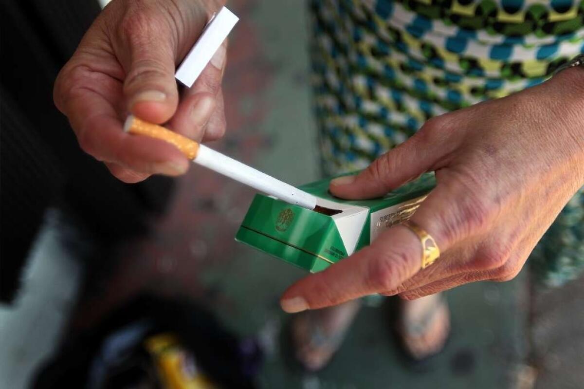 The FDA signaled Tuesday that it would take steps to limit or ban the use of menthol in cigarettes. The additive makes them especially addictive, studies show.