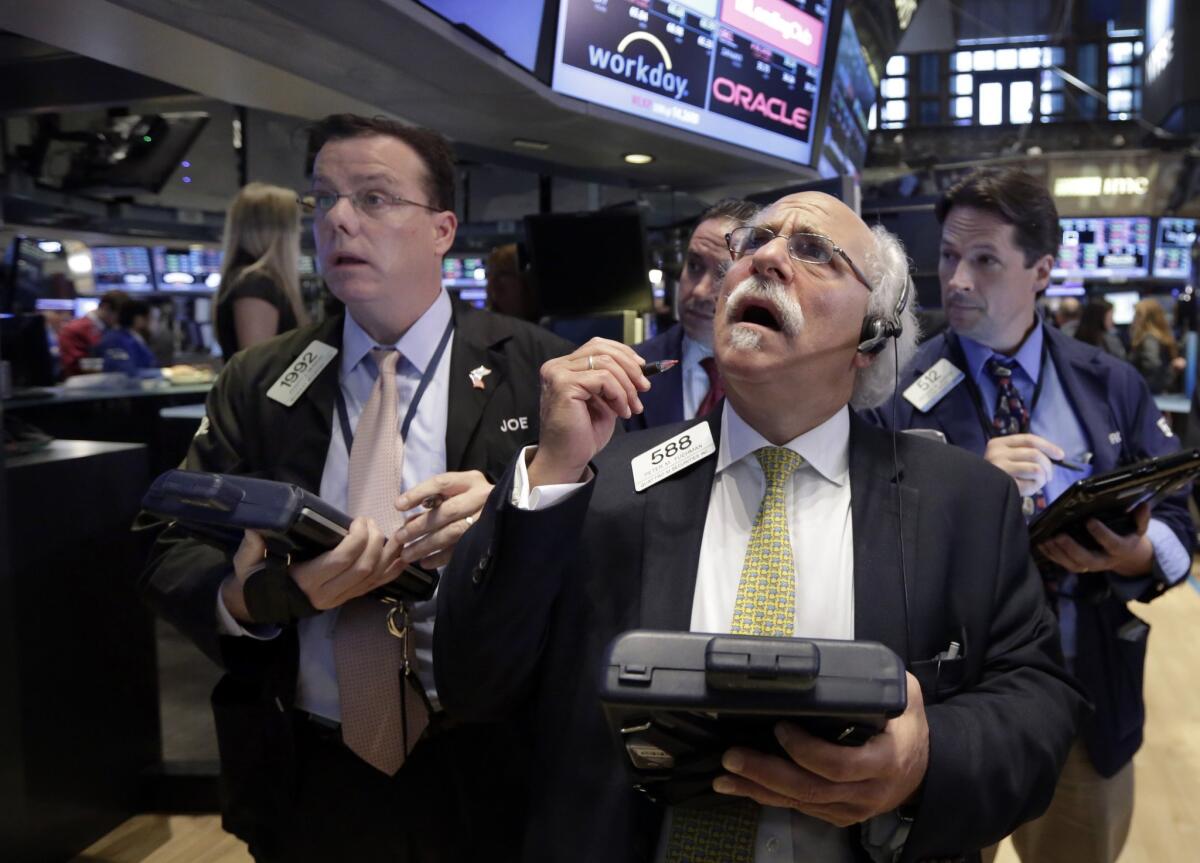 Financial advisors warn against making emotional sells after a stock market dip.